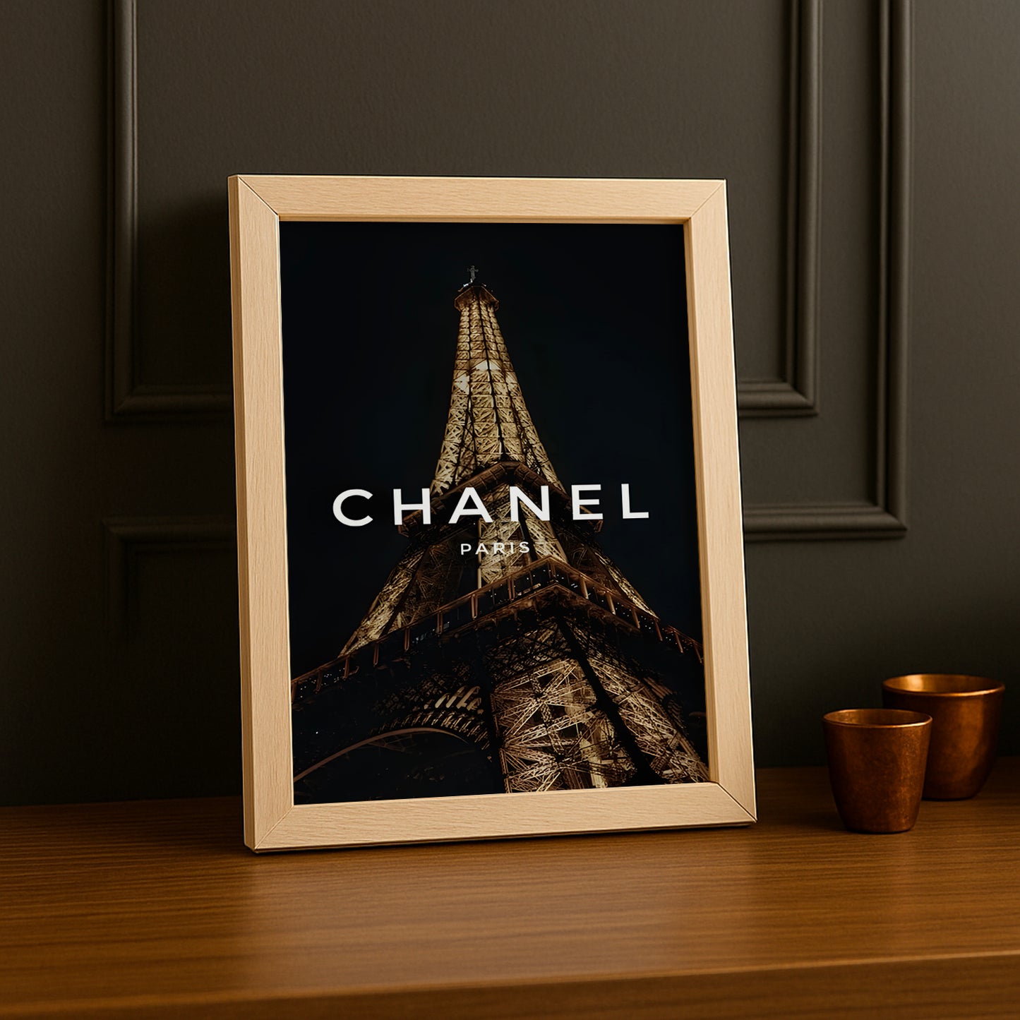 Poster Photo Chanel - Tour Eiffel