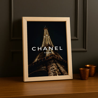 Poster Photo Chanel - Tour Eiffel