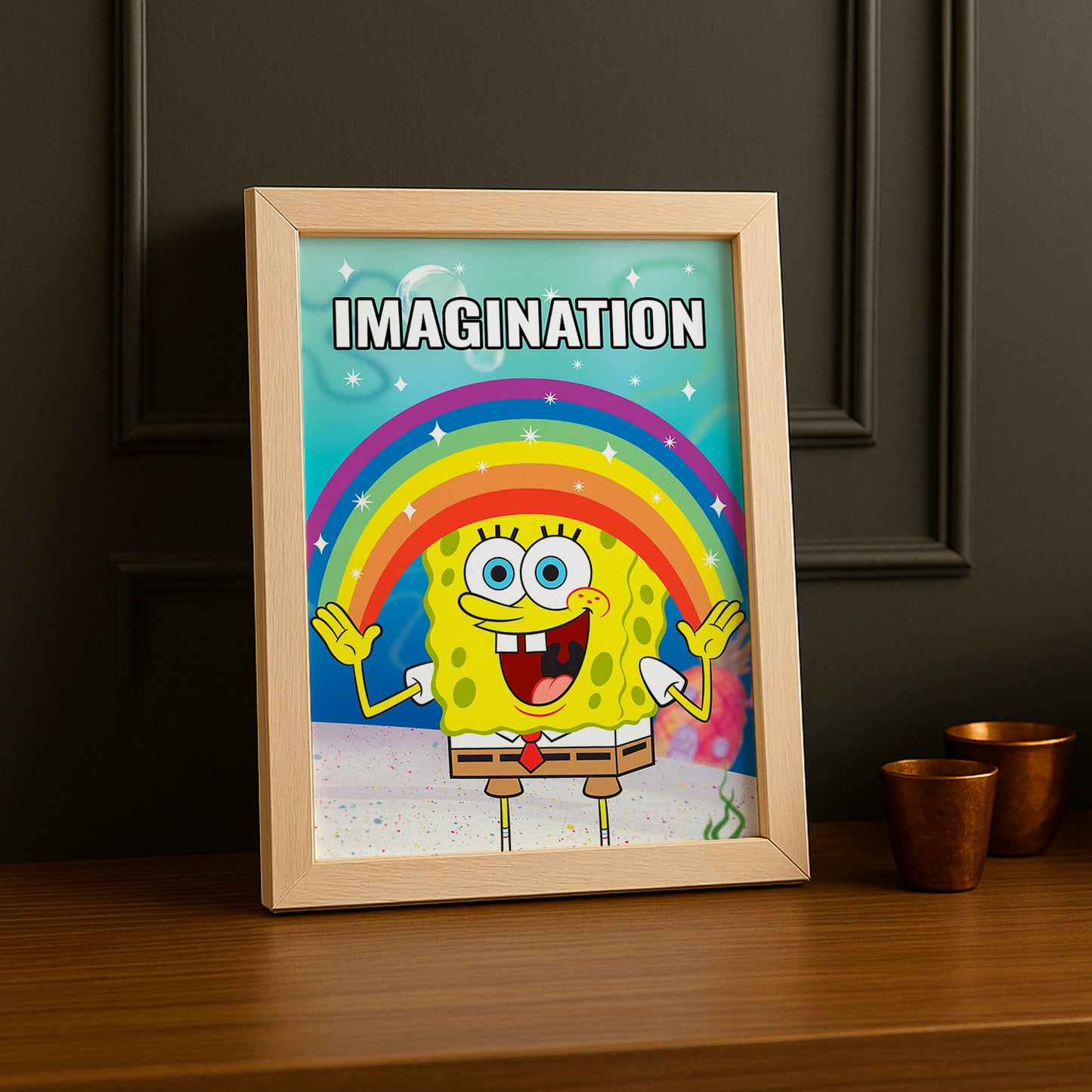 Cadre Photo Bob L'Éponge - Imagination