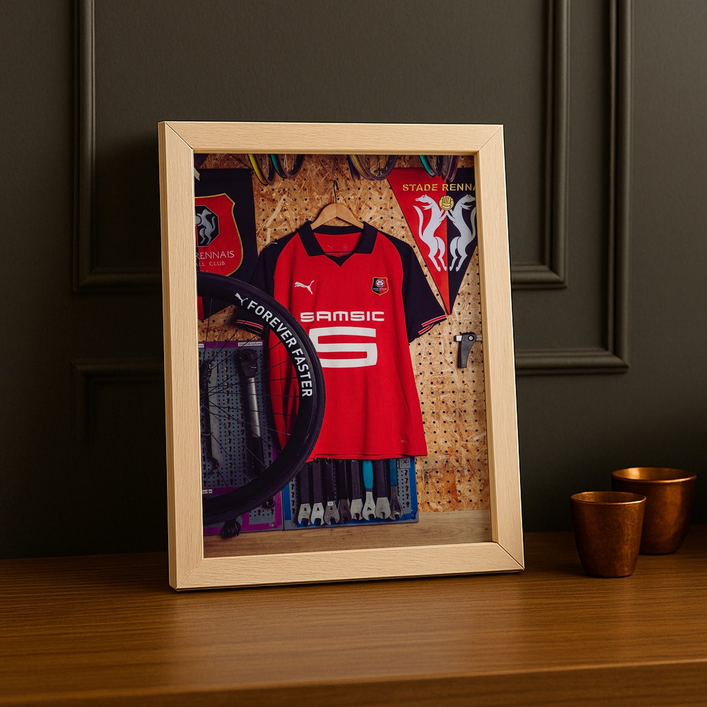 Cadre photo - Maillot FC Rennes 2026