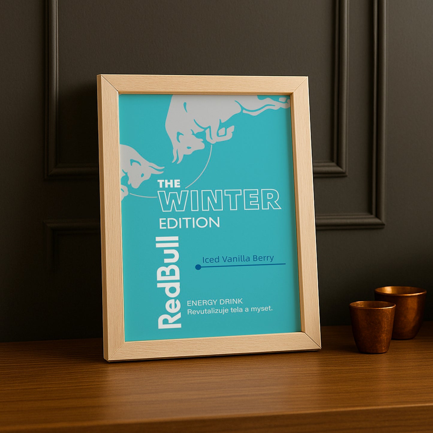 Cadre Photo Redbull - Vanille Mûre grivée