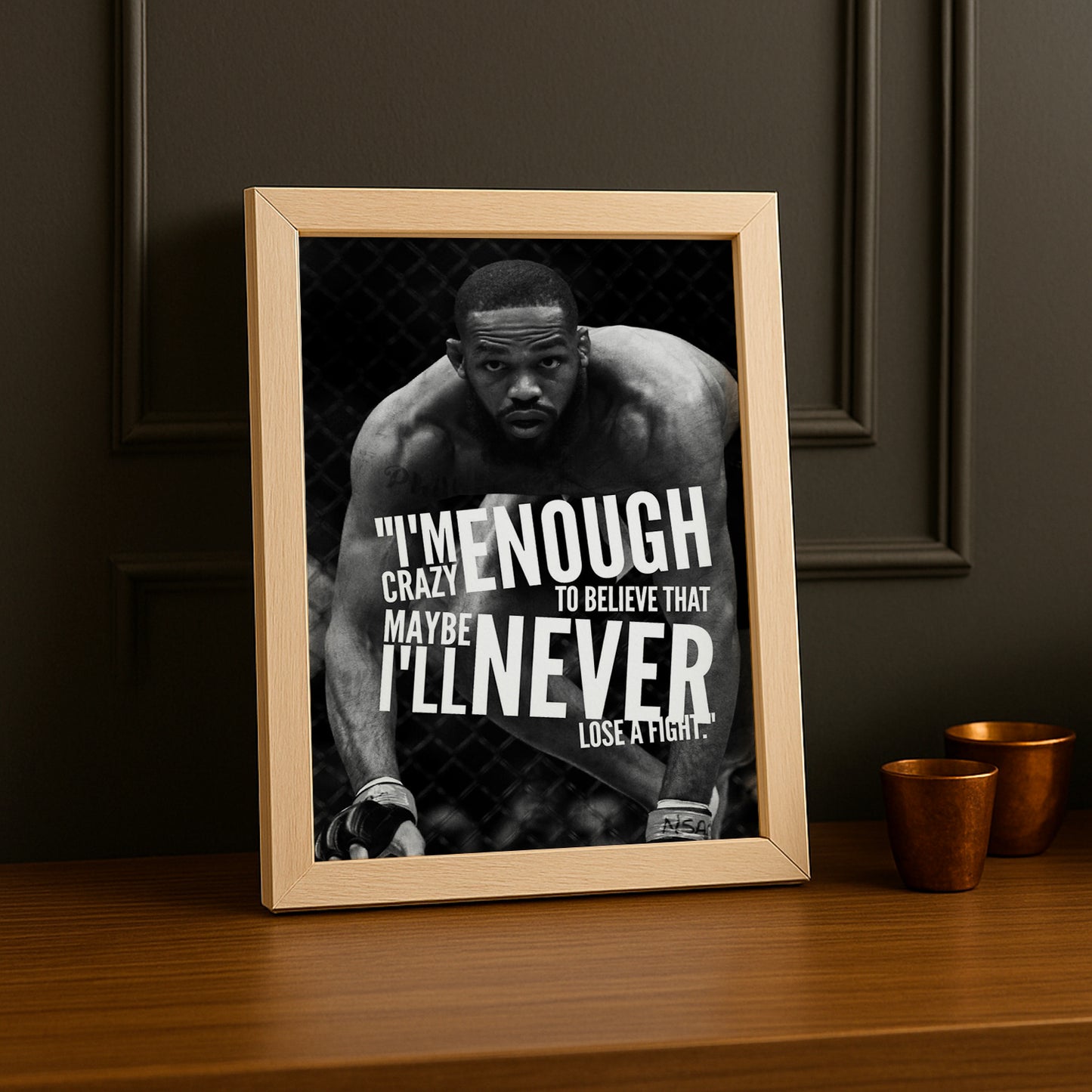 Cadre photo Jon Jones UFC