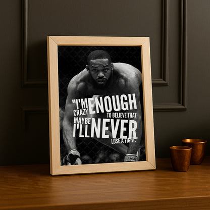 Cadre photo Jon Jones UFC