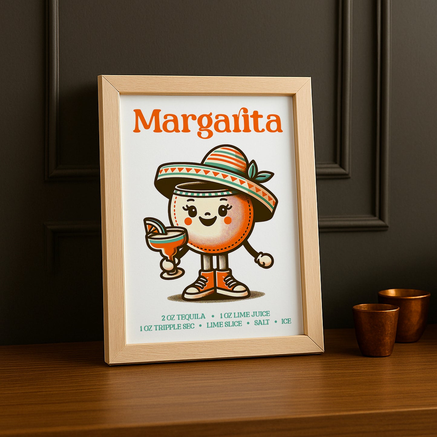 Cadre photo Citation - Maragarita