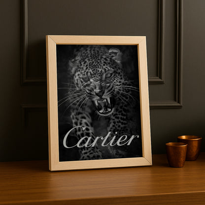 Cadre photo Cartier - Tigre