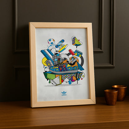 Cadre photo Adidas - Street Inspired