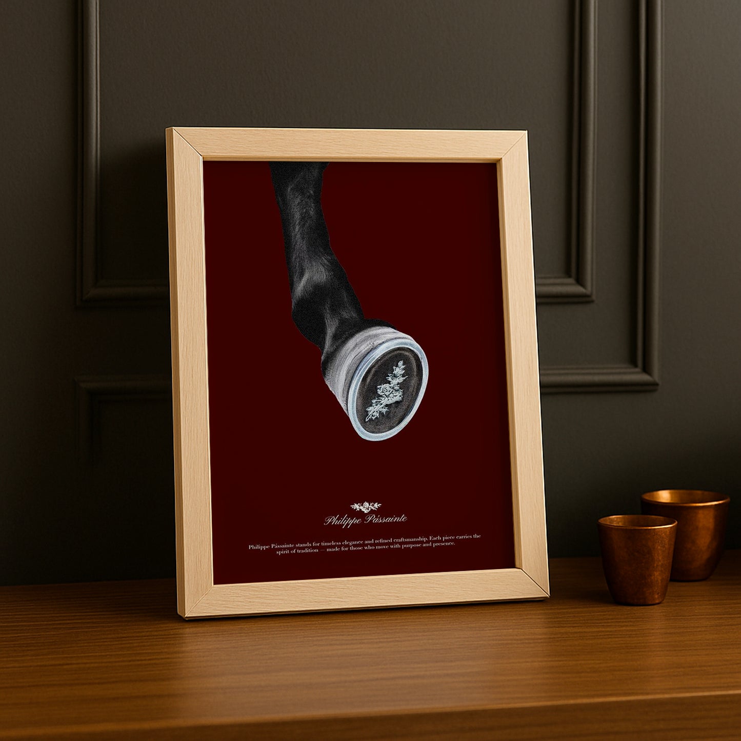 Cadre photo Équitation - Sabot de Cheval