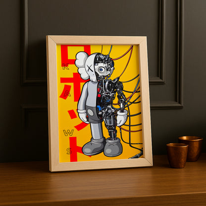 Cadre photo Kaws Robot