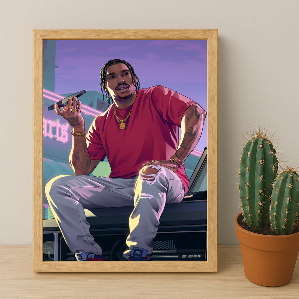 Poster Grand Theft Auto VI - Dre'Quan Priest
