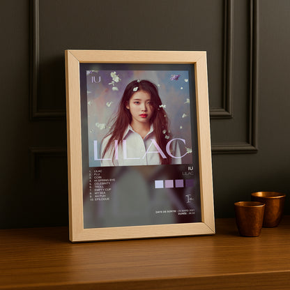 Cadre Photo K-Pop - IU Lilac