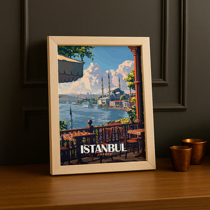 Cadre photo Istanbul Turkey