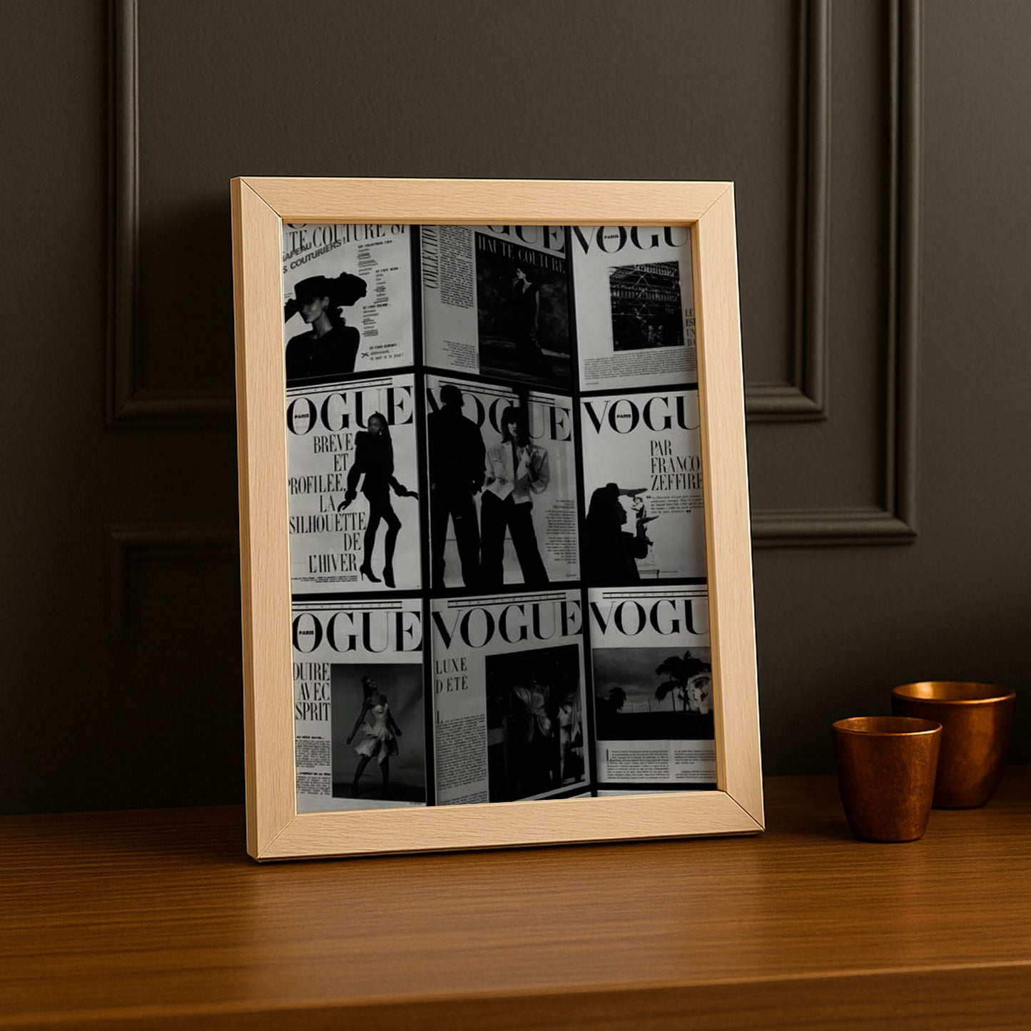 Poster Photo Vogue - Journaux