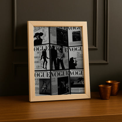 Poster Photo Vogue - Journaux
