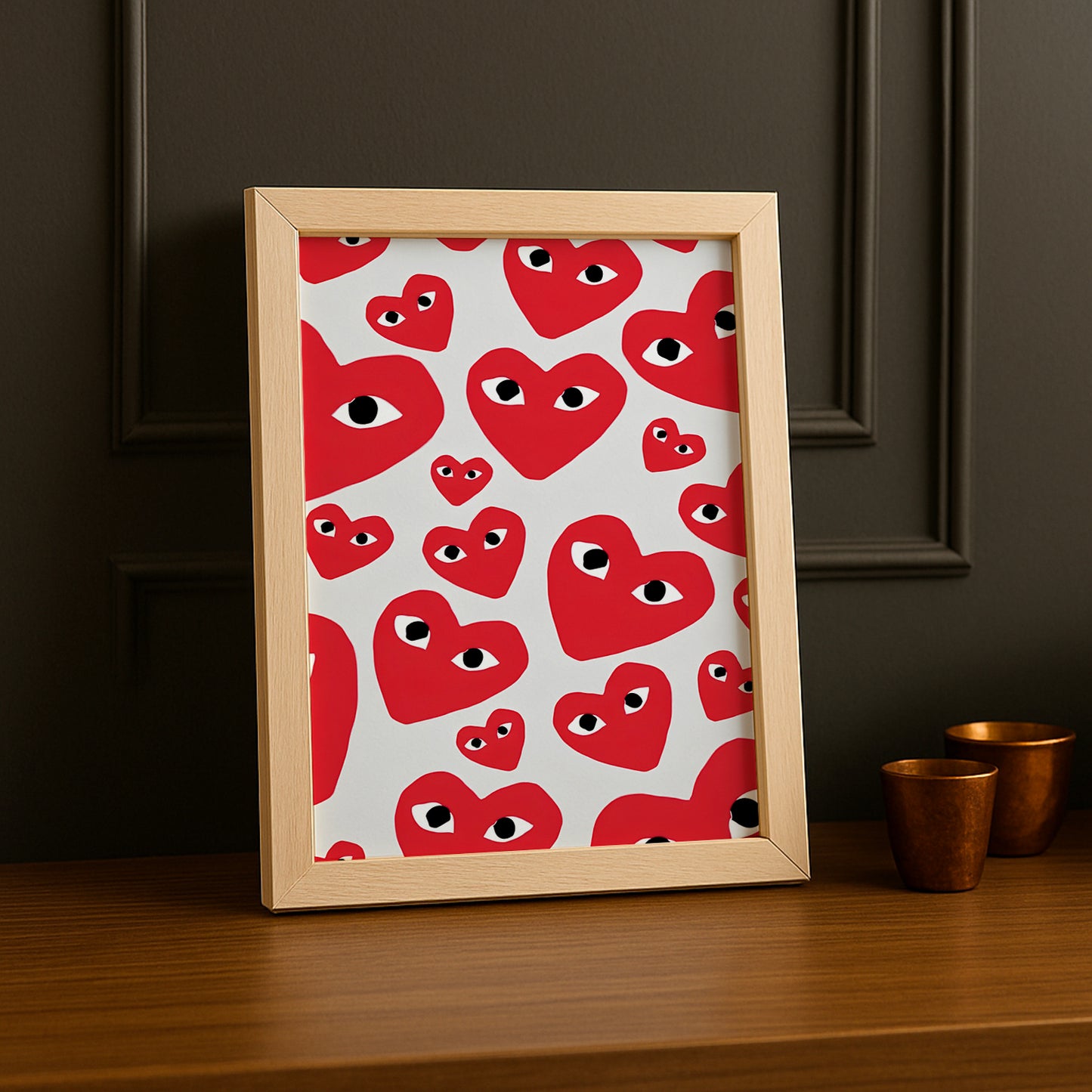 Cadre photo Comme des garçons