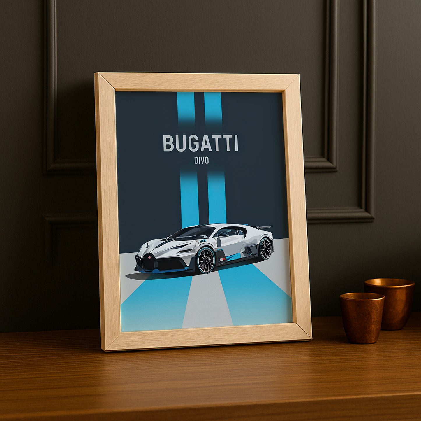 Cadre photo Bugatti Divo