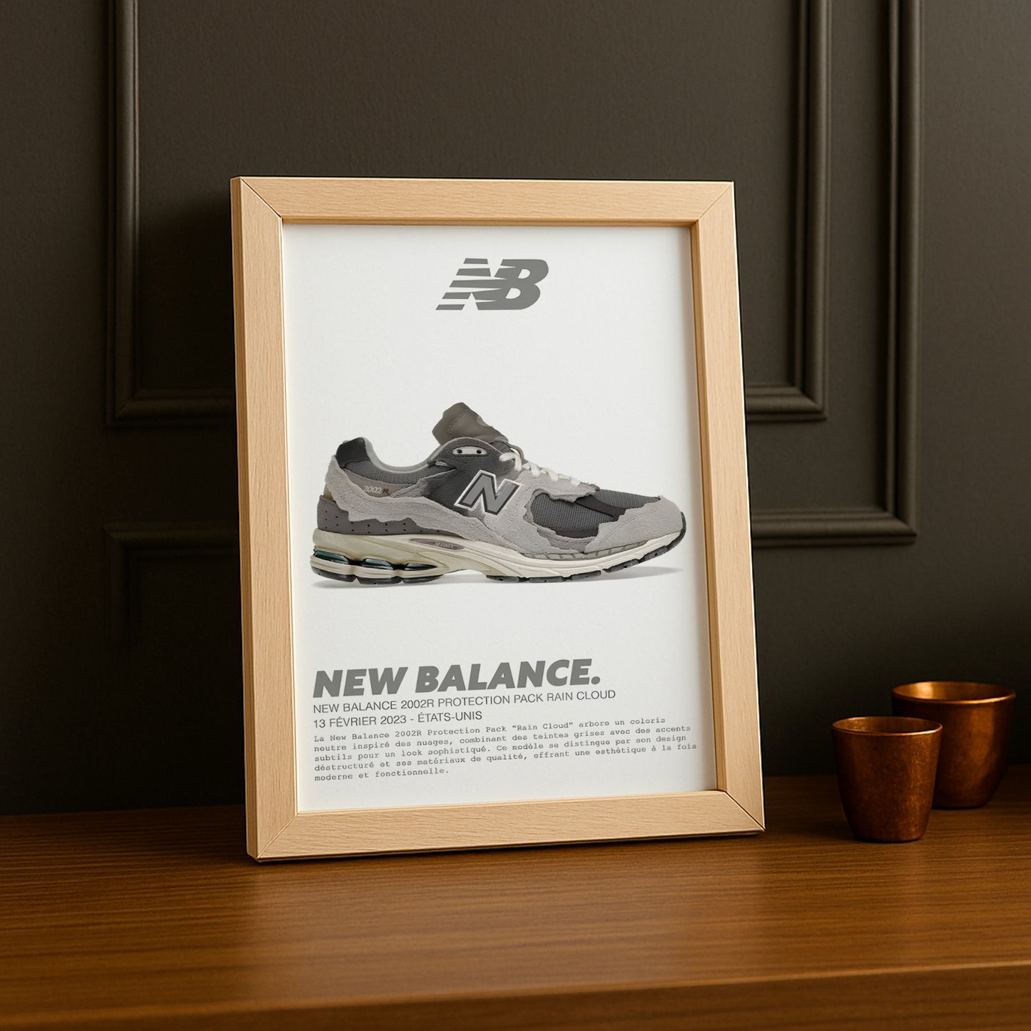 Cadre photo New Balance 2002R Protection Pack Lunar Dusty Lilac