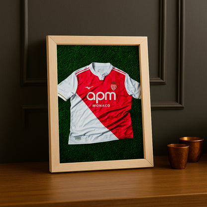 Cadre photo - Maillot AS Monaco 2026