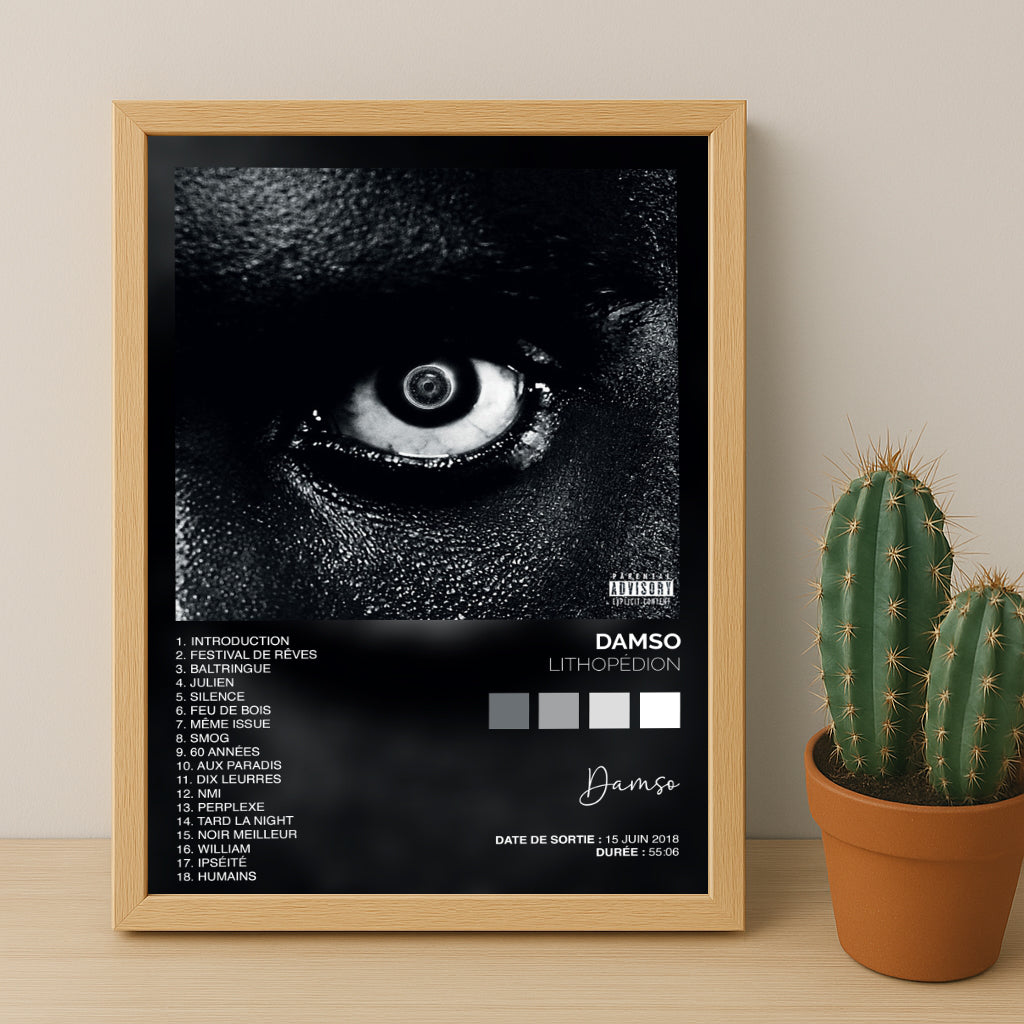 Poster Damso – Lithopédion