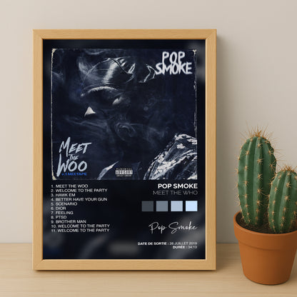 Poster Pop Smoke - Album Meet The Who