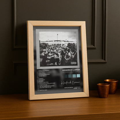 Poster Kendrick Lamar - To Pimp A Butterfly