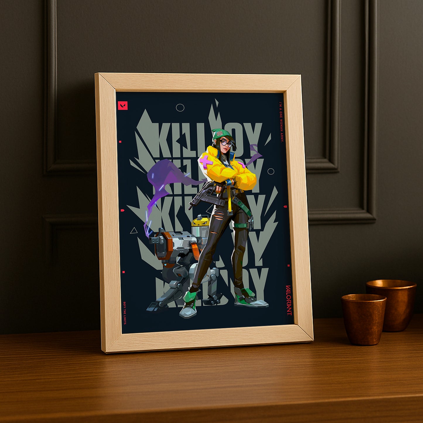 Cadre Photo Valorant - KillJoy
