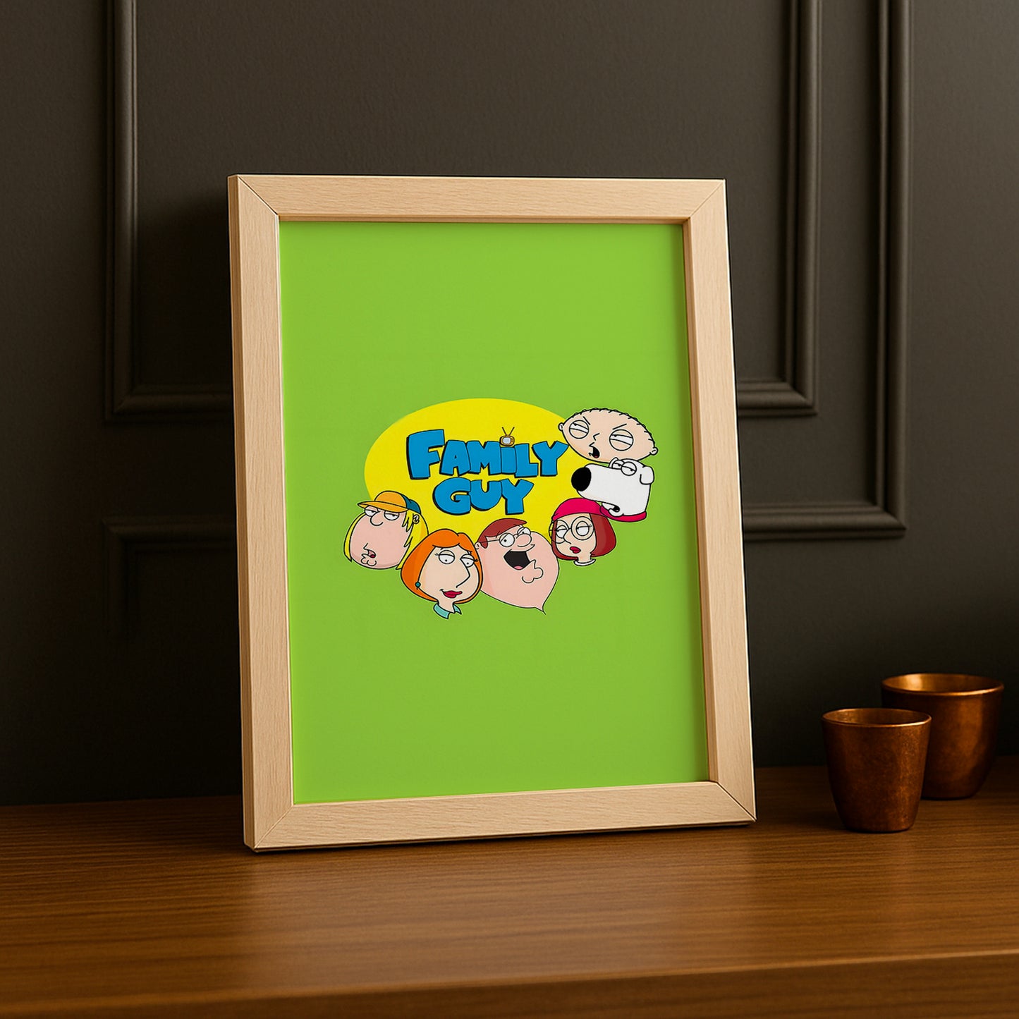 Cadre Photo Family Guy - Green