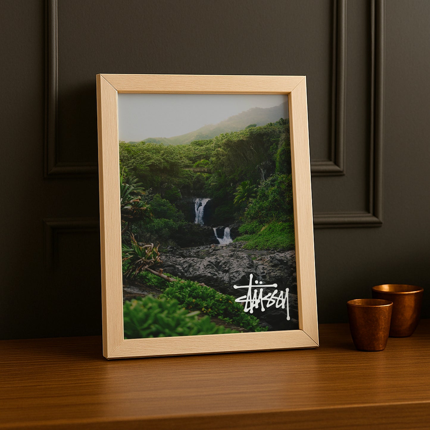 Cadre photo Stüssy - Natural