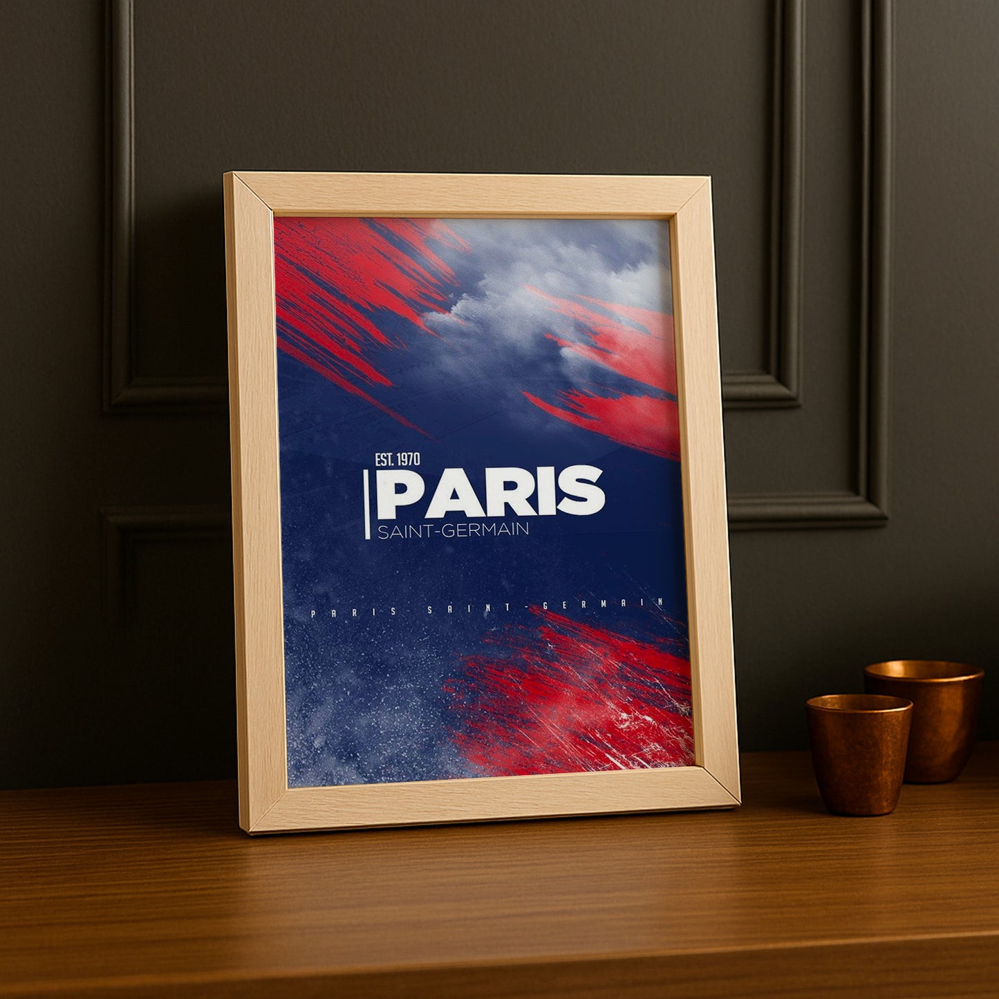 Cadre Photo Paris Saint-Germain - Est 1970