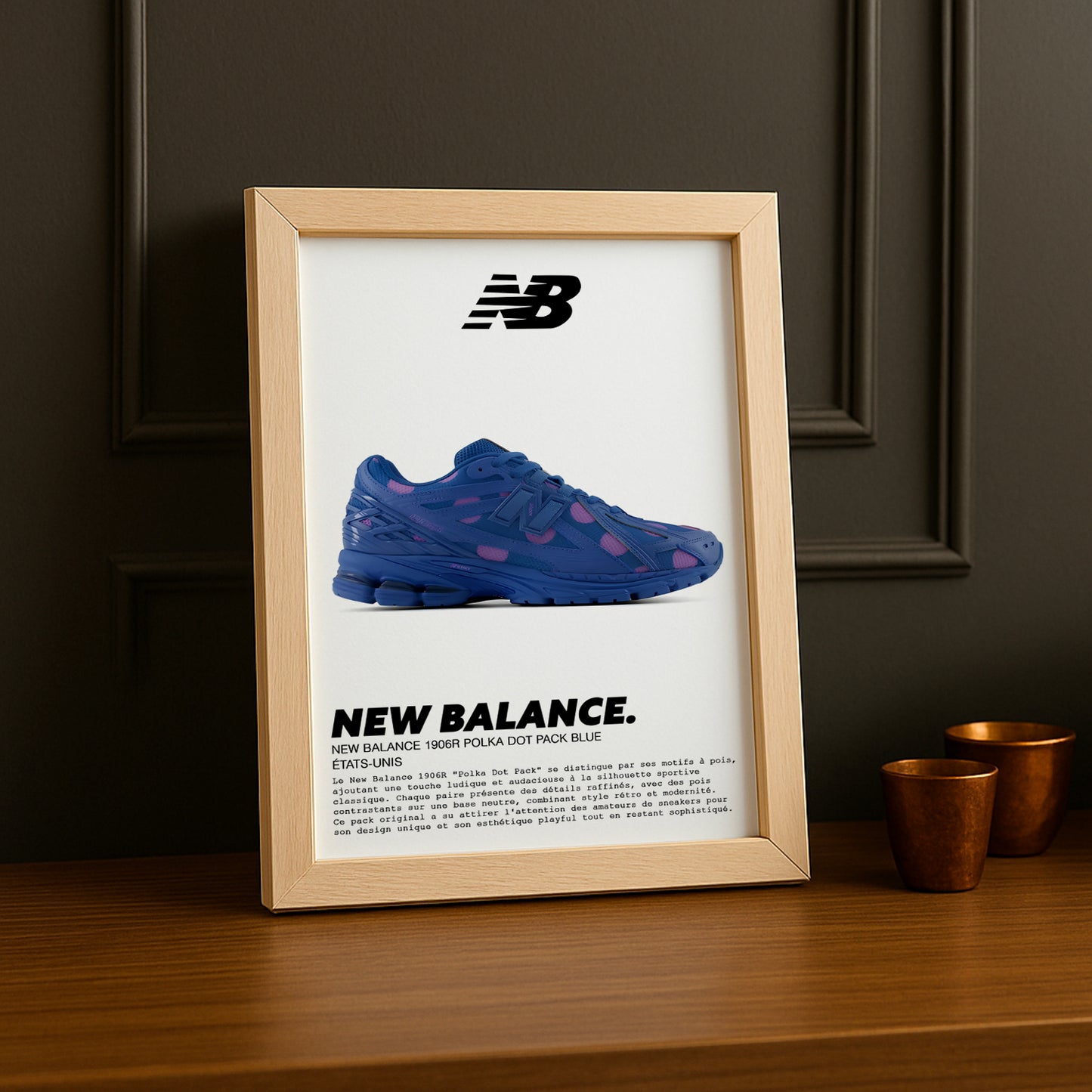 Cadre photo New Balance 1906R Polka Dot Pack Blue