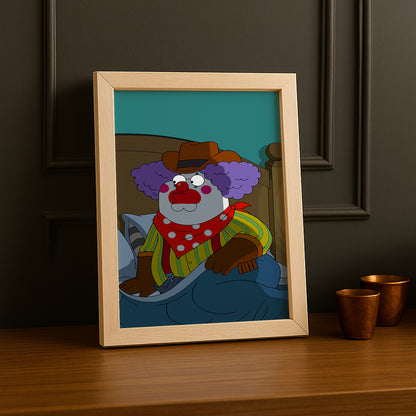 Cadre Photo Family Guy - Clown