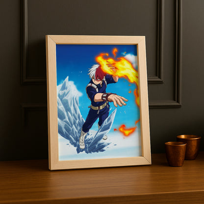 Cadre Photo My Hero Academia - Todoroki Saison 4