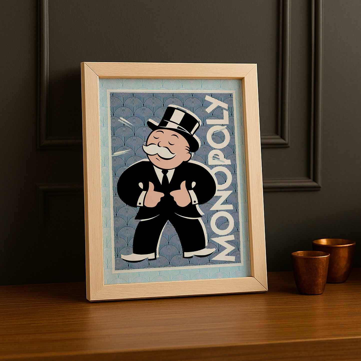 Monopoly Bleu - Poster