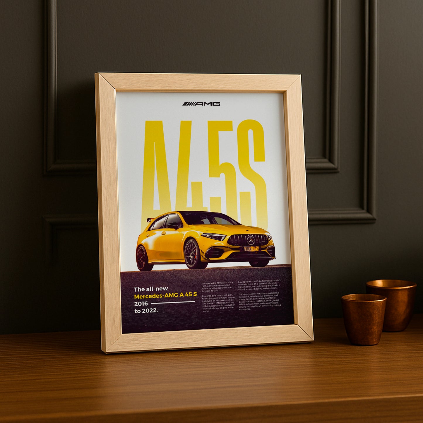Poster Voitures - Mercedes A45s