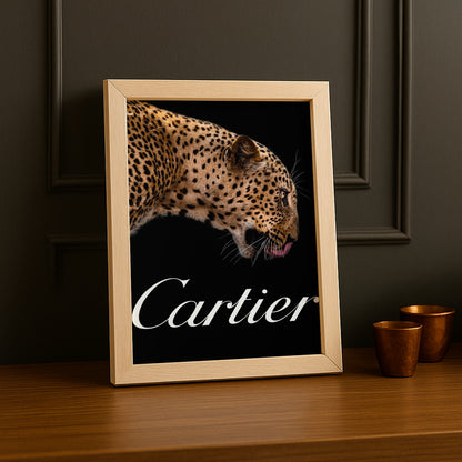 Cadre photo Cartier Tigre