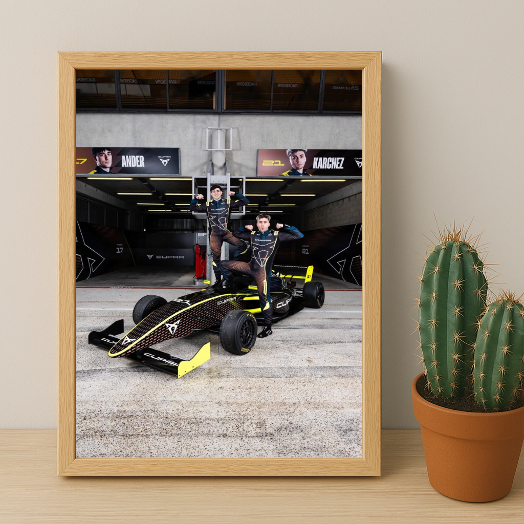 Poster encadrée GP Explorer - Écurie Cupra Ander x Karchez