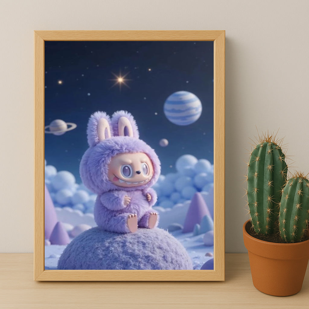 Poster Labubu - Space
