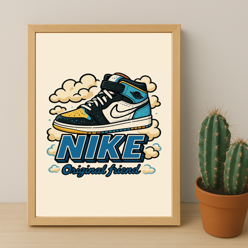 Poster Nike Air Jordan Illustration