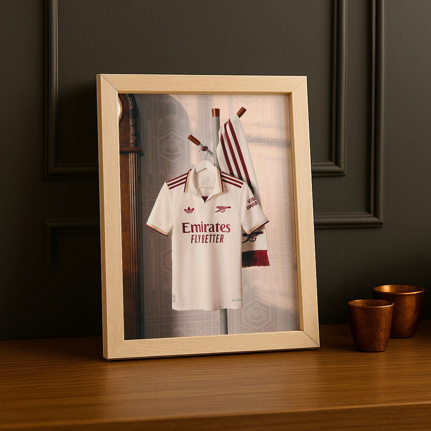 Cadre photo - Maillot Arsenal 25-26