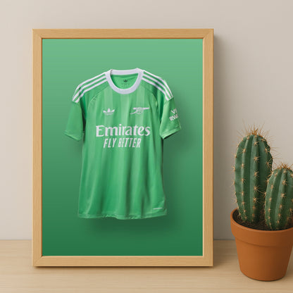 Cadre photo - Maillot vert Arsenal 25-26