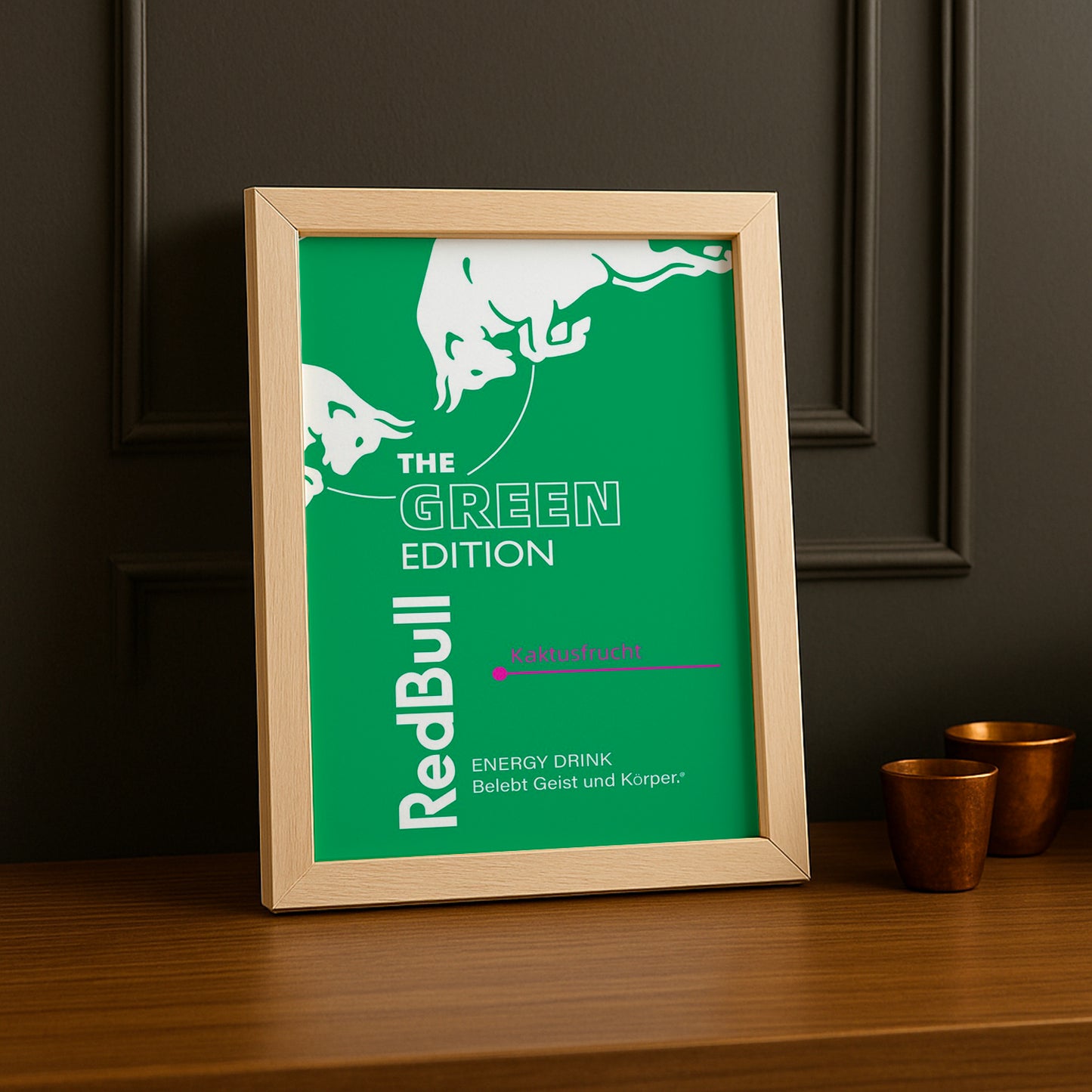 Cadre Photo Redbull - Fruit du dragon