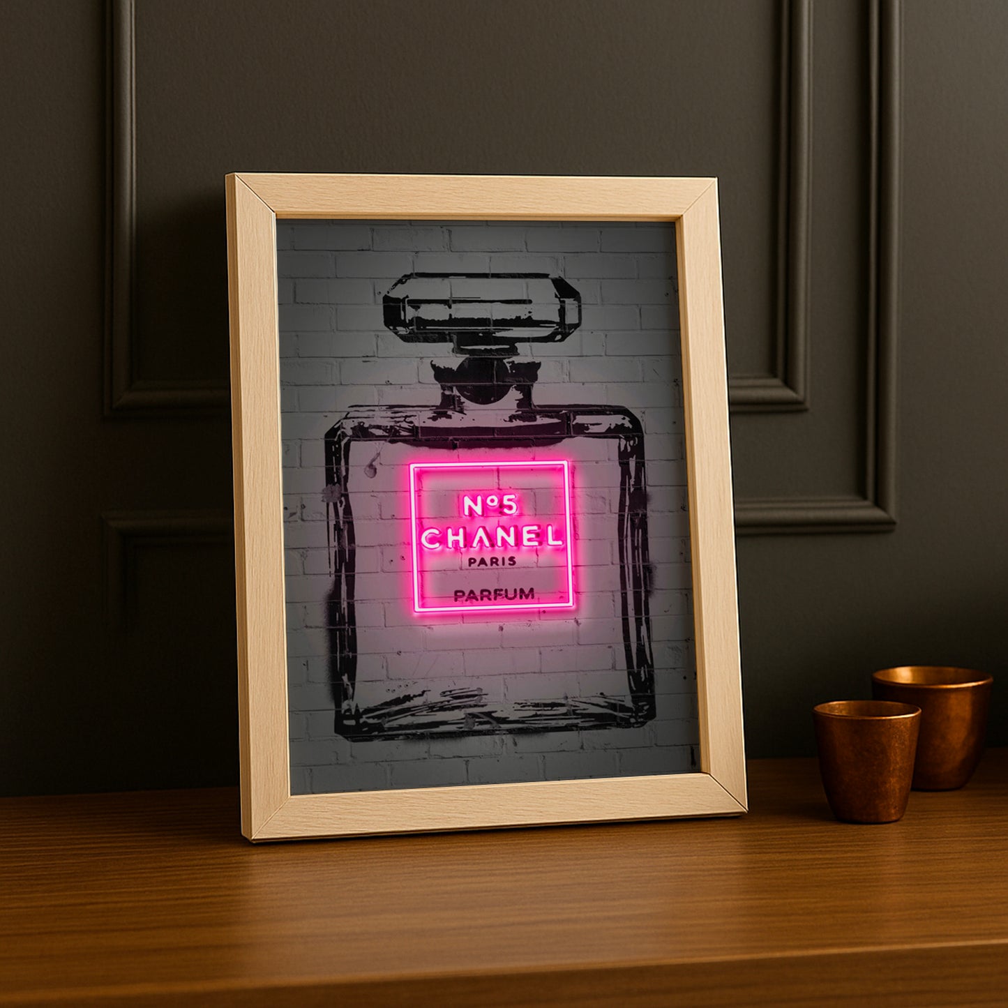 Cadre photo Chanel N°5