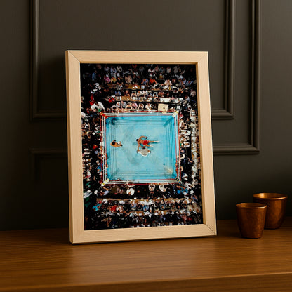 Cadre Photo Boxe - Ring