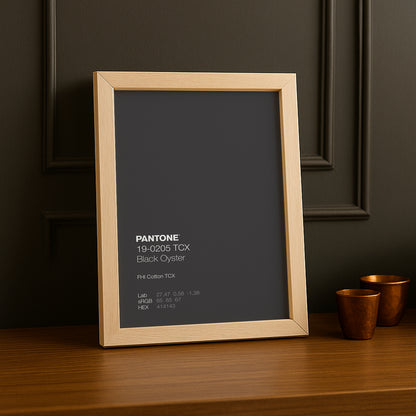 Cadre Photo Pantone - Black Oyster