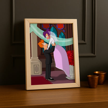 Cadre Photo Futurama - Wedding