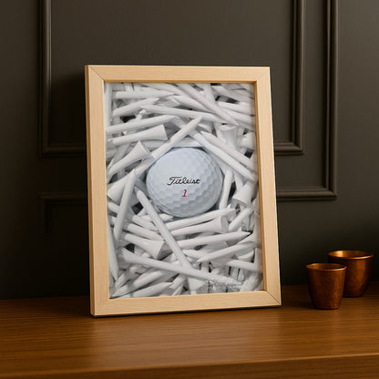 Cadre Photo Golf - Titleist White