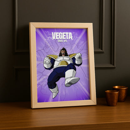 Poster Dragon Ball Z - Vegeta Great Ape