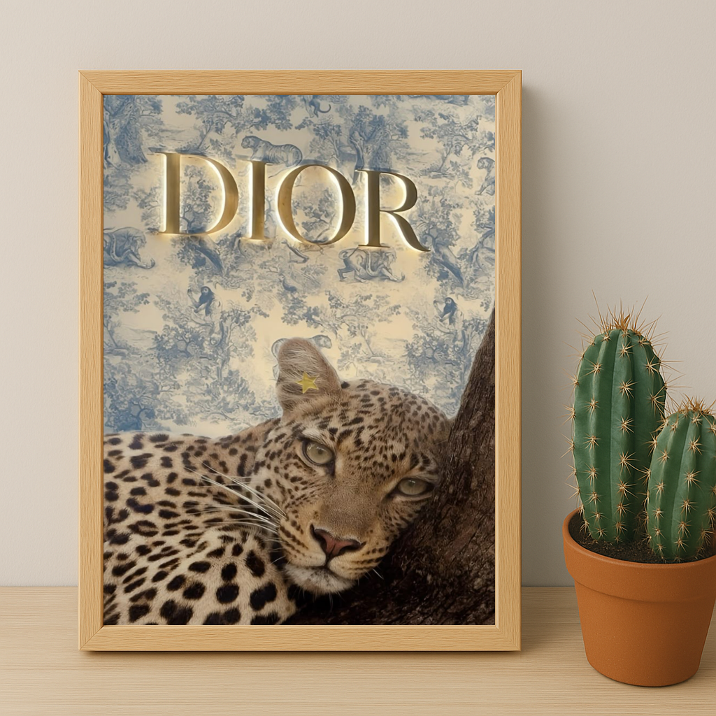 Cadre photo Dior Tiger