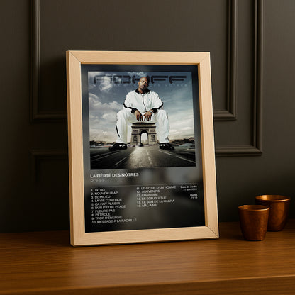 Cadre photo Album La fierté des nôtres Rohff