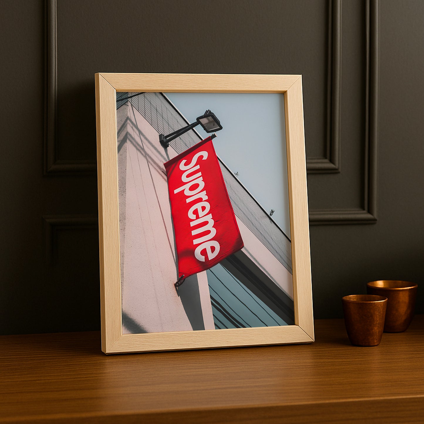 Poster Supreme - Drapeau