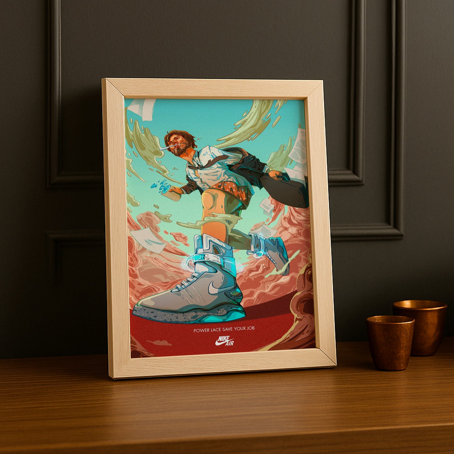 Cadre Photo Nike - Power Lace